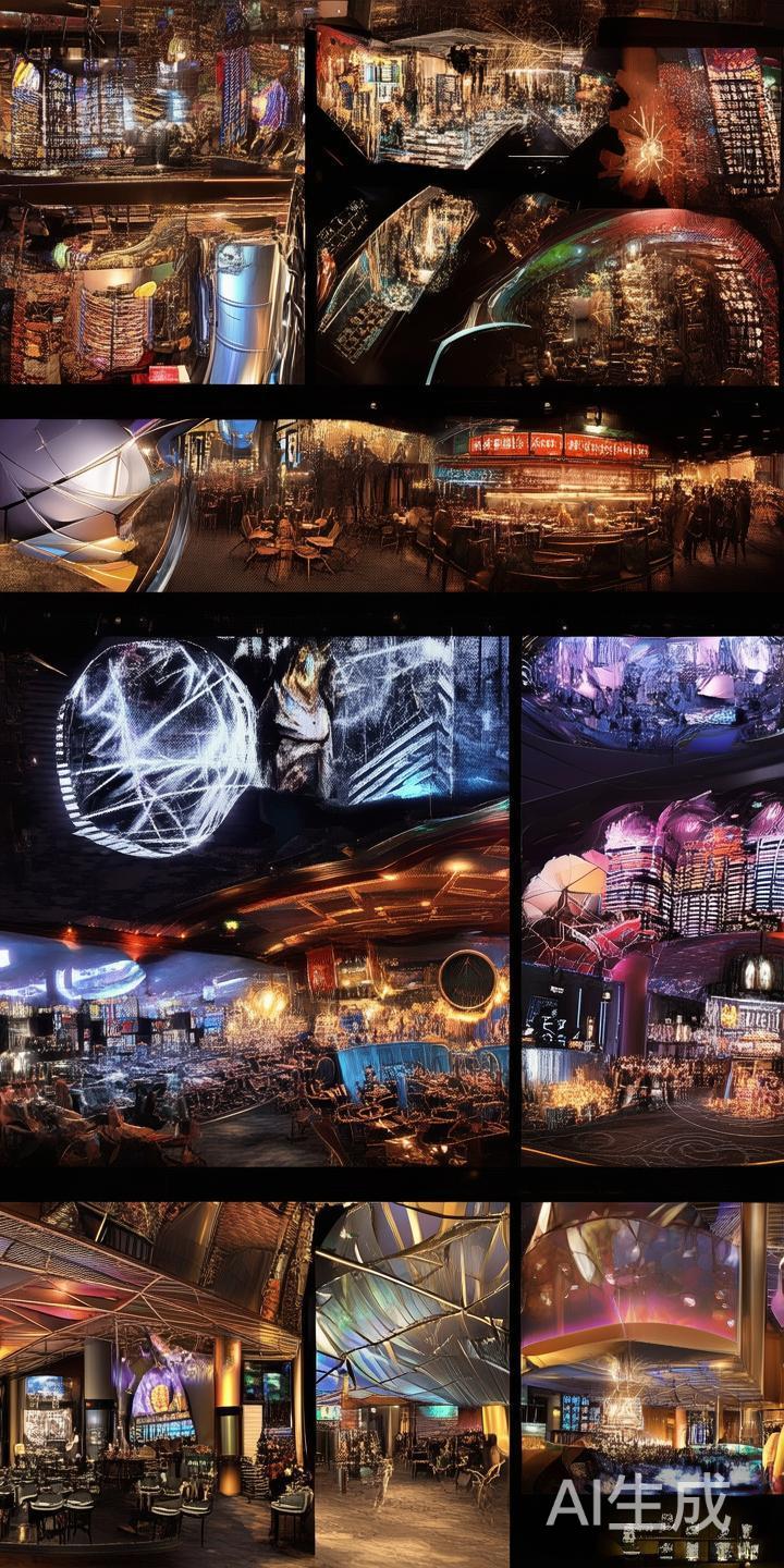 除了传统游戏，娱乐场内还有高端的表演秀、美食餐厅和